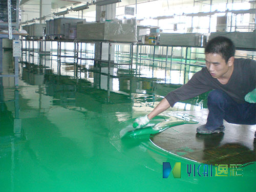 環(huán)氧自流平施工中